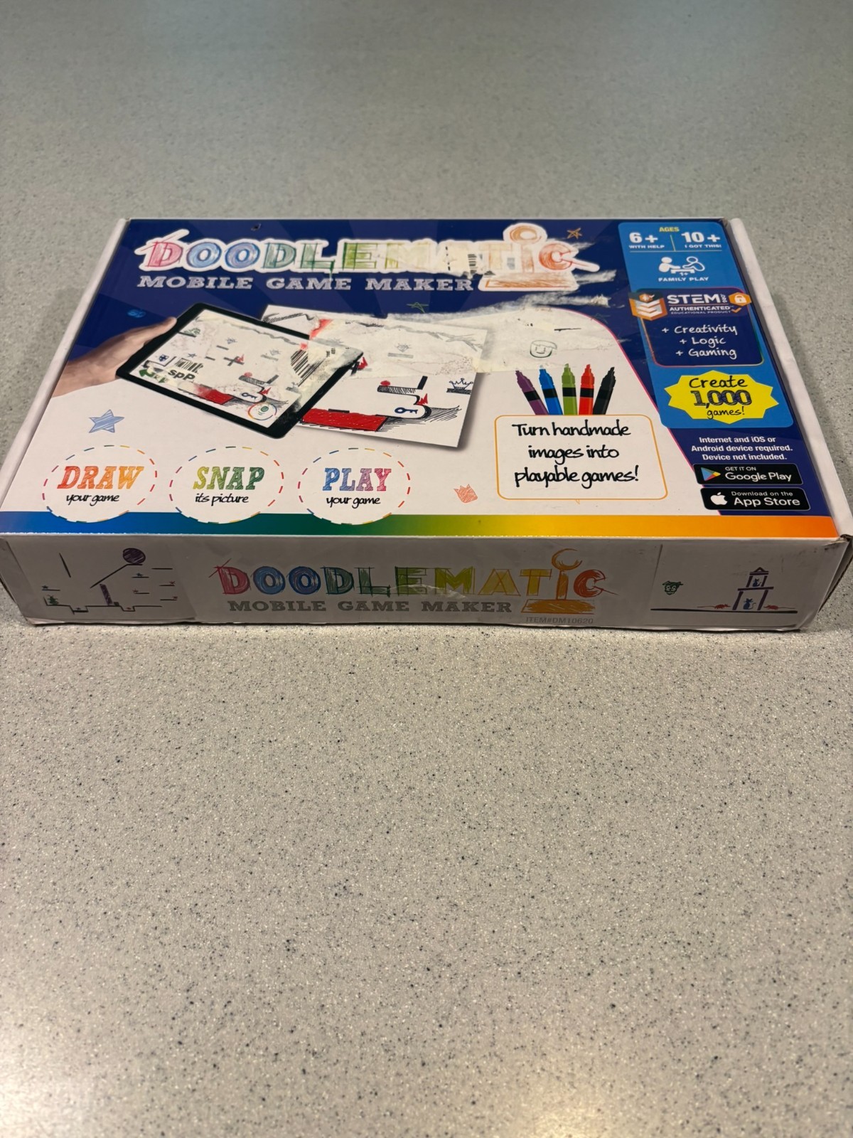 Doodlematic Mobile Game Maker STEM Toy Award Winning! New/Sealed