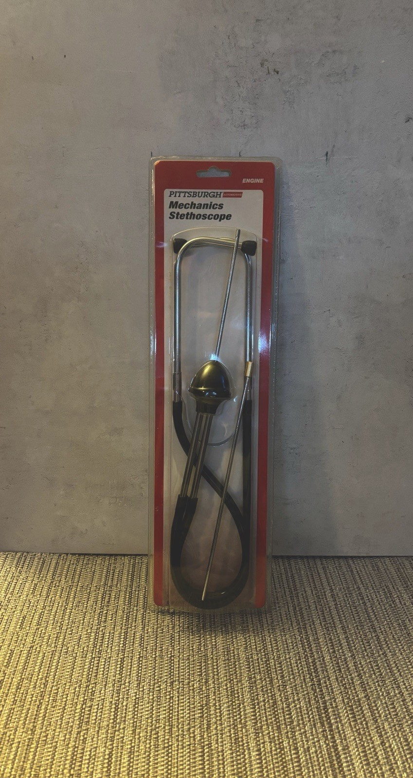 Pittsburgh Mechanics Stethoscope Diagnostic Engine Tool Listening Item 41966