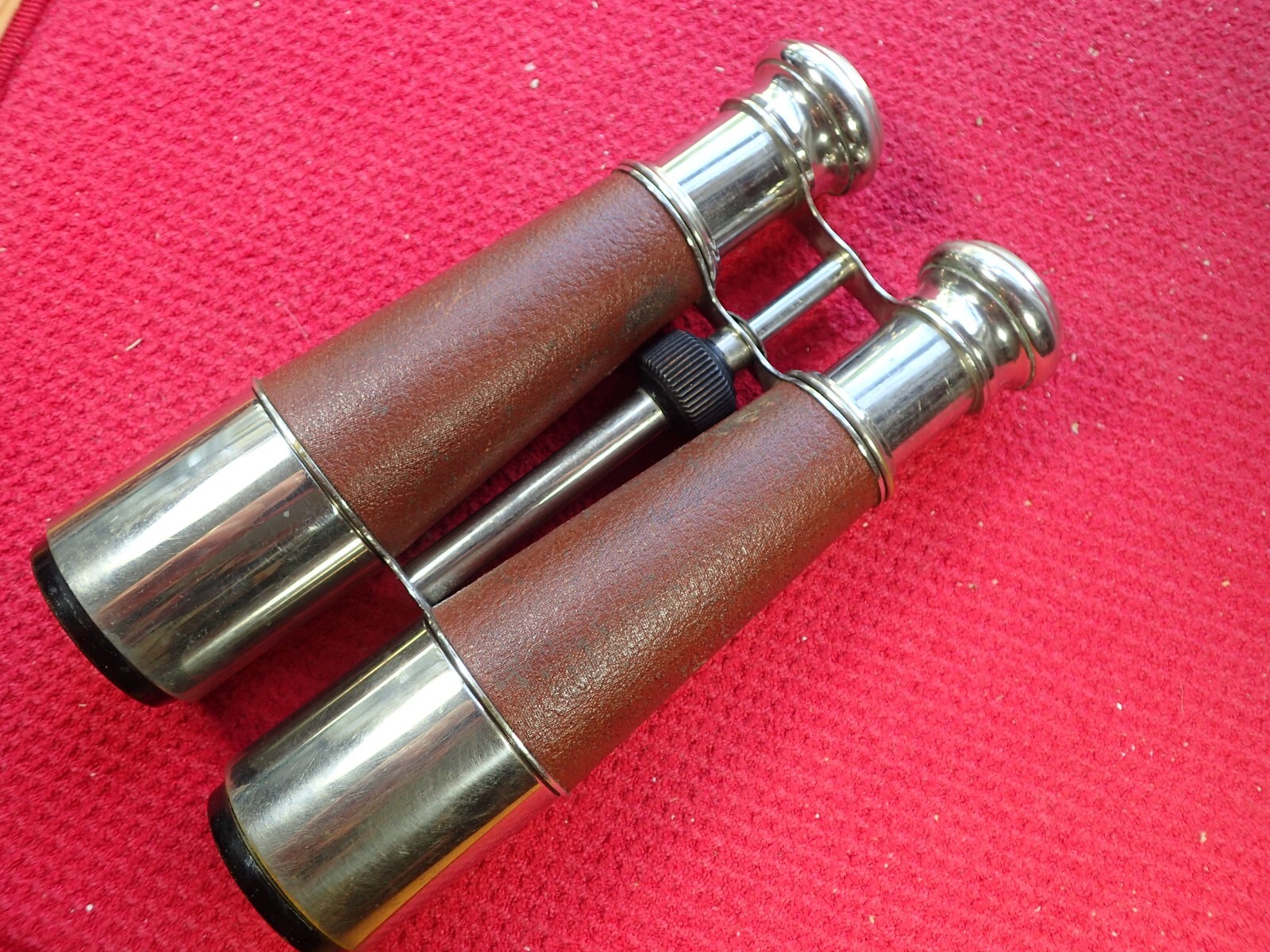 Chevalier Large Binoculars with Good Clean Optics & Sliding Sun Hoods