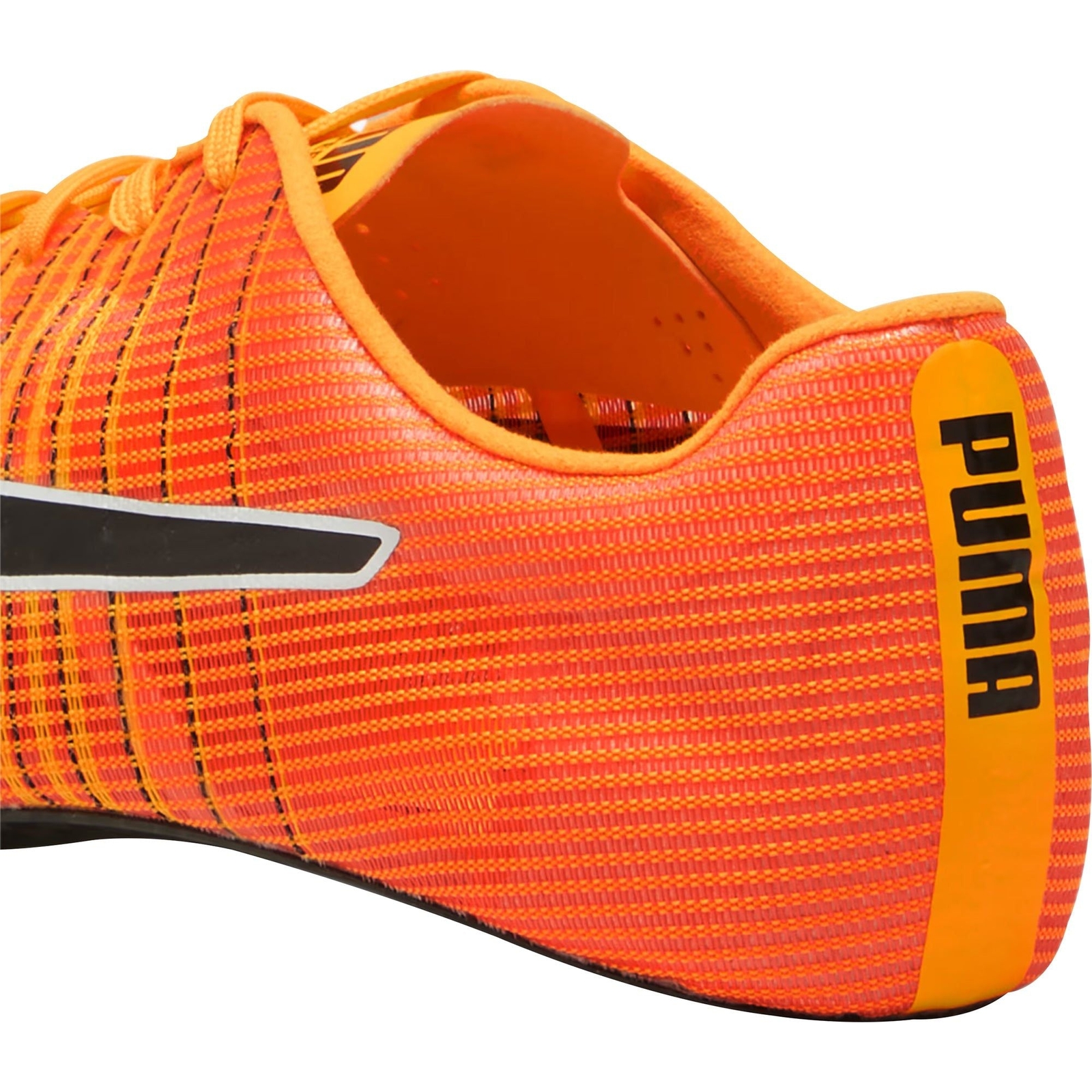 Puma evoSpeed Future Faster + 4 Running Spikes Orange Sprint Athletics PB Shoes