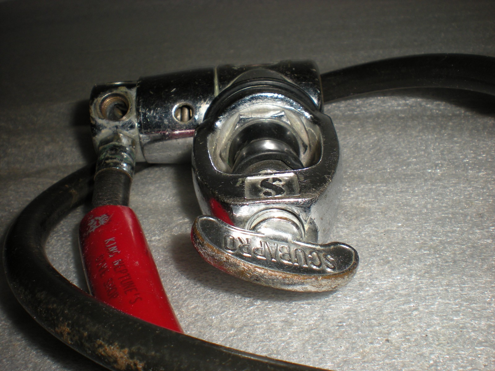 Vintage ScubaPro Scuba Diving 3000PSI Regulator ASIS UNTESTED