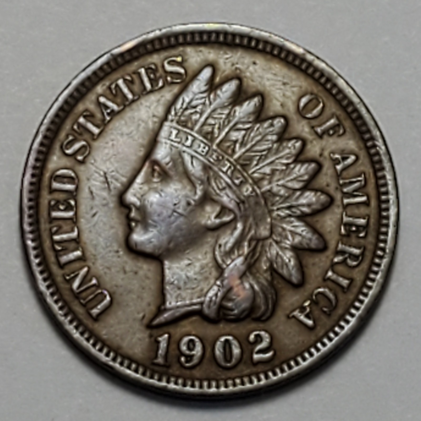 #1 Nicer "extremely fine++" Low Mintage 1902 Indian Head Cent