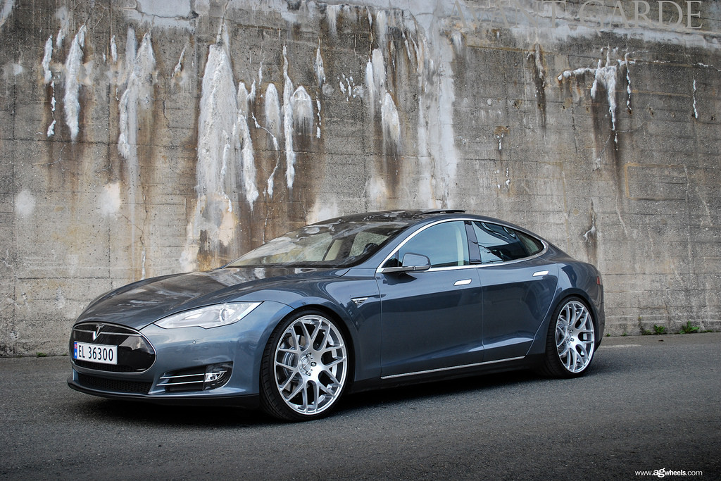 TESLA LOWERING LINKS KIT - MODEL S (PREMIUM FULLY ADJUSTABLE LINKS) MODULE