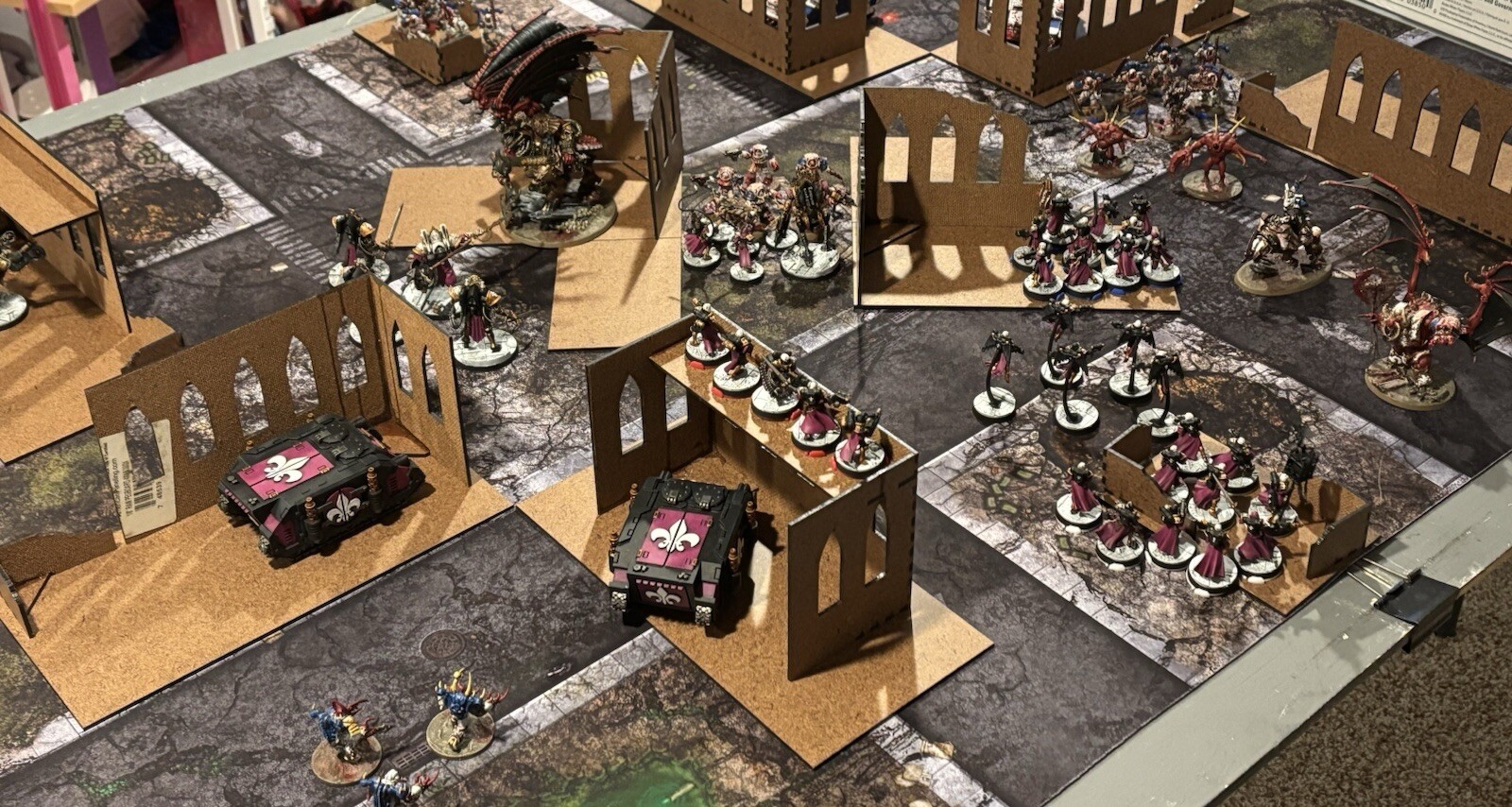 Warhammer 40K Terrain scenery Modular Pariah Nexus WITH BASES