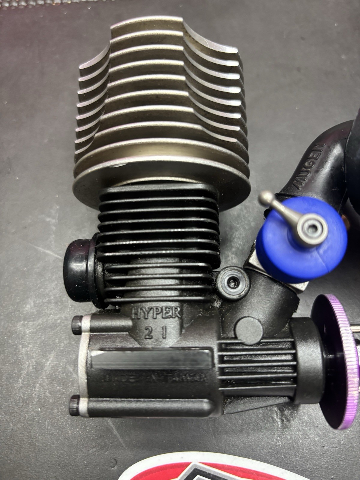 Nitro Engine .21 Ofna Hyper 21 8 Port Race Engine