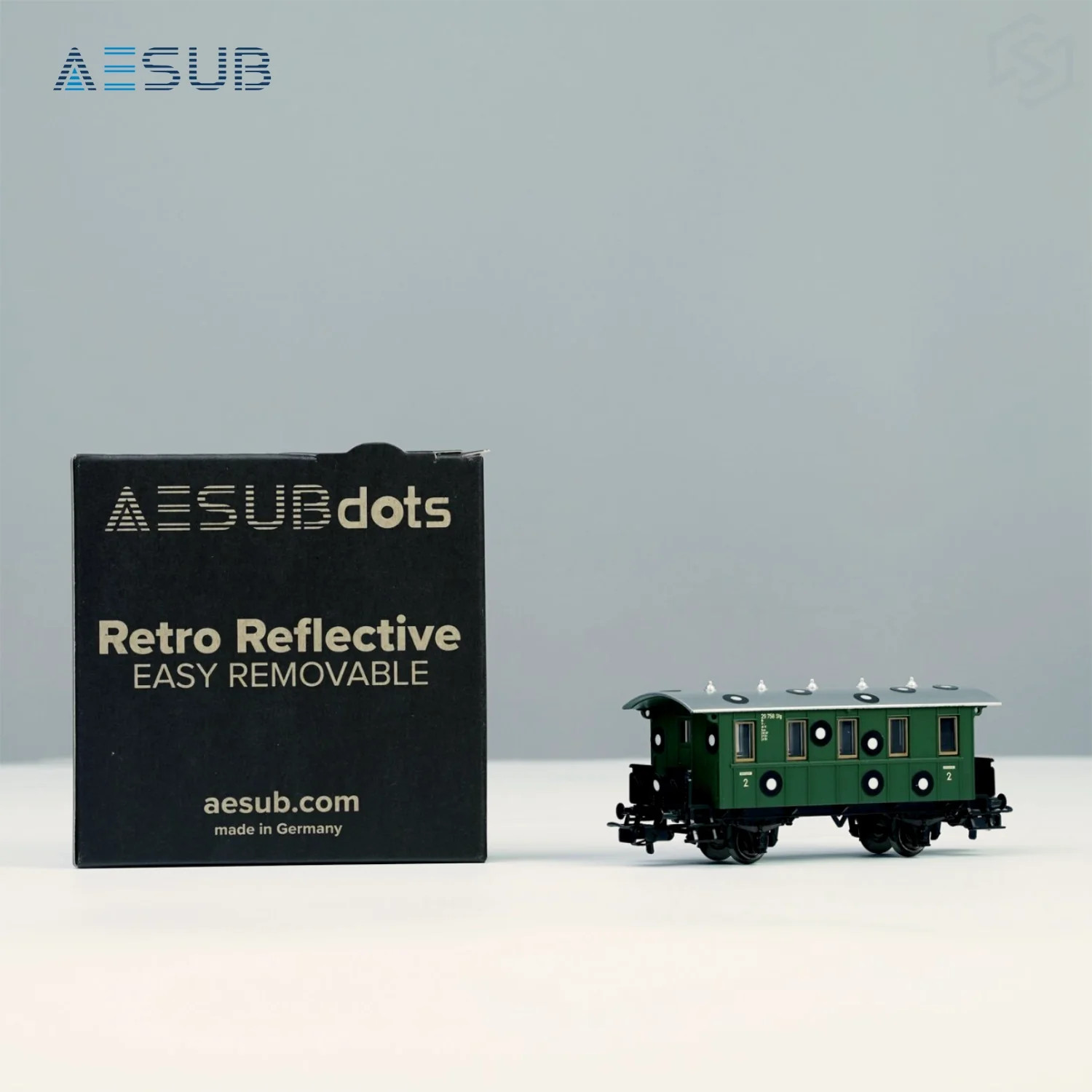 AESUBdots Retro-Reflective EASY REMOVABLE (Size: 3mm)