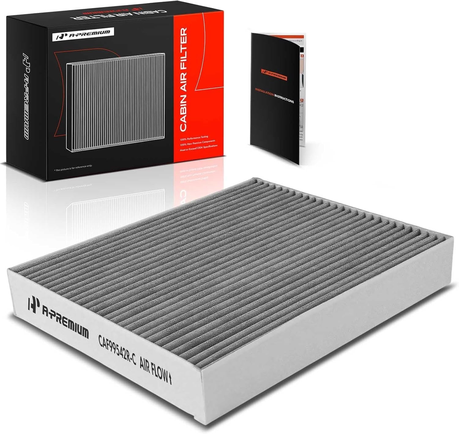 Cabin Air Filter with Activated Carbon Compatible with Ford Bronco Sport 21