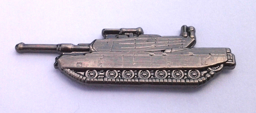 M1A1 ABRAMS TANK (SMALL 1-3/8") Military Hat Pin P15598 EE