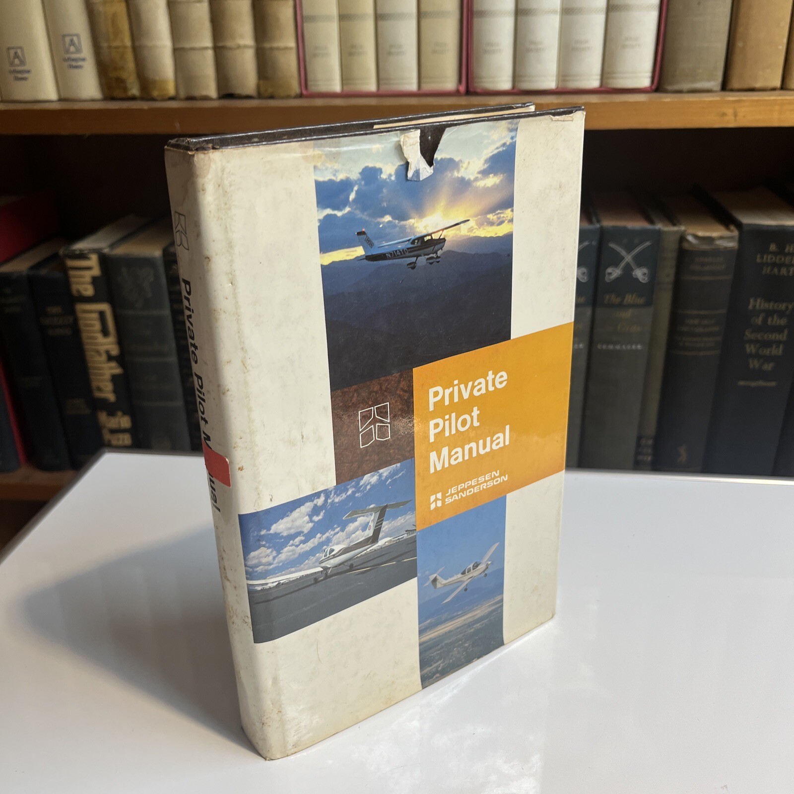 Pilot Private Manual Book By Jeppesen Sanderson.