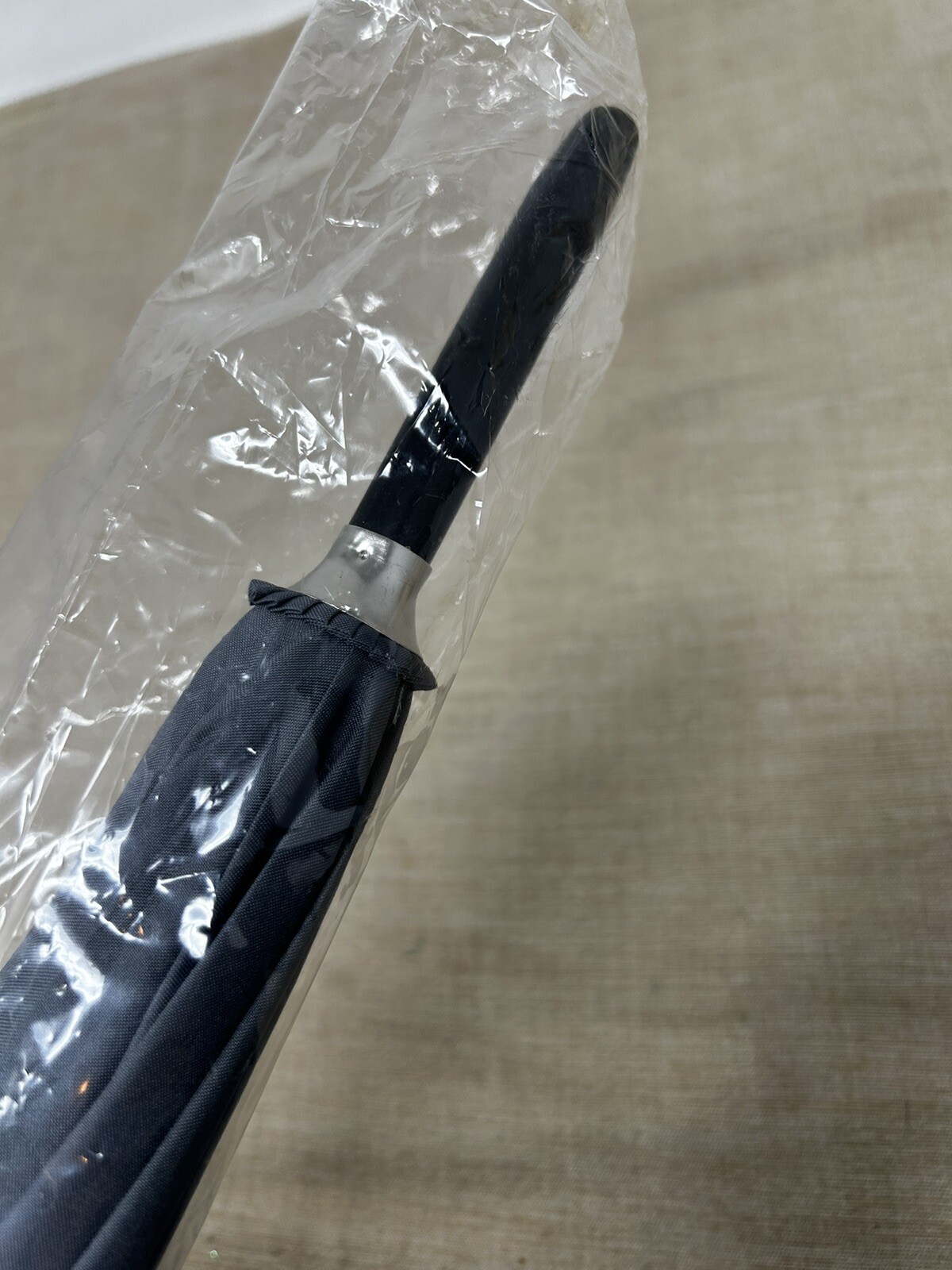 Mont Blanc Parfums Gray Designer Umbrella 37”