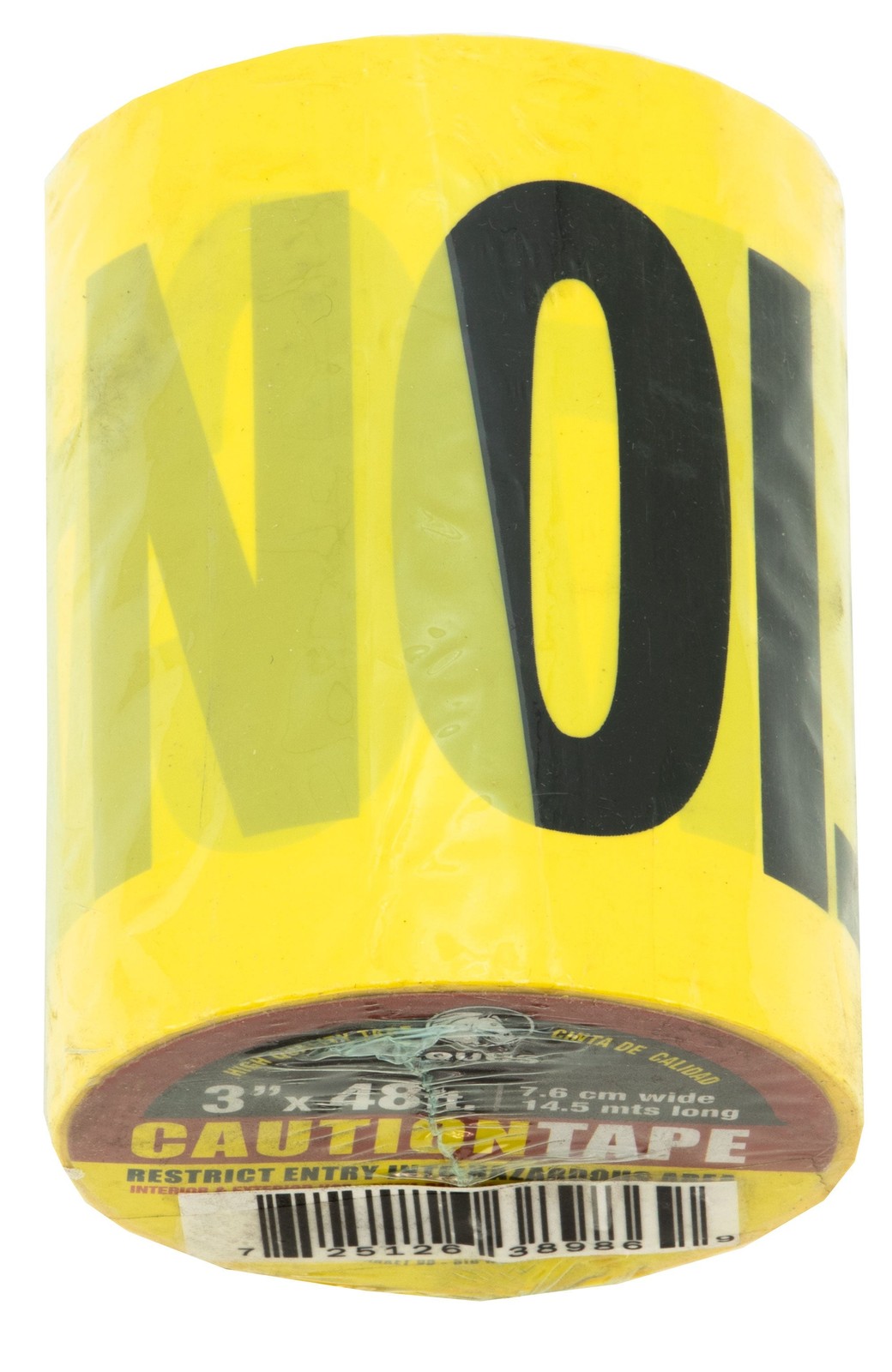 Case of 72 Yellow Caution Tape 3" X 48'