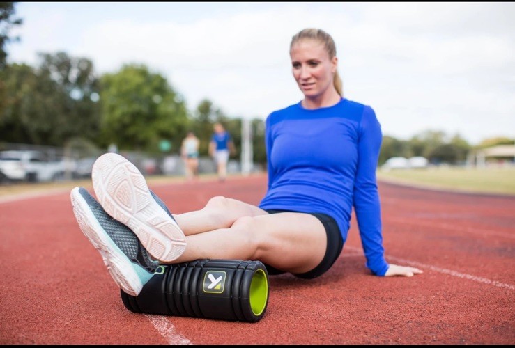 TriggerPoint Grid 1.0 Foam Roller - 13" Multi-Density Massage Roller for Deep...