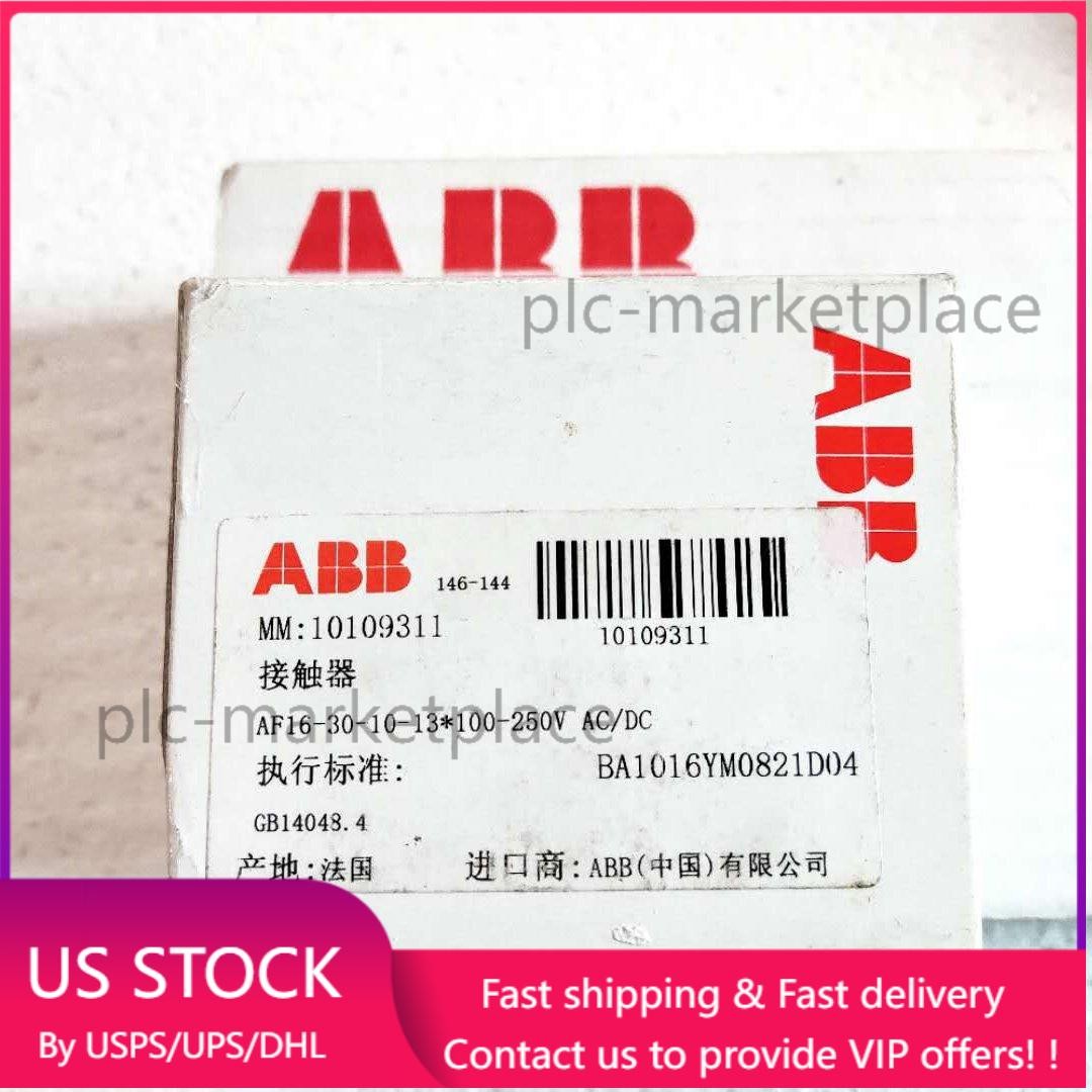 ABB AF16-30-10-13 3P 16A 50Hz/60Hz 100-250V contator new in box /