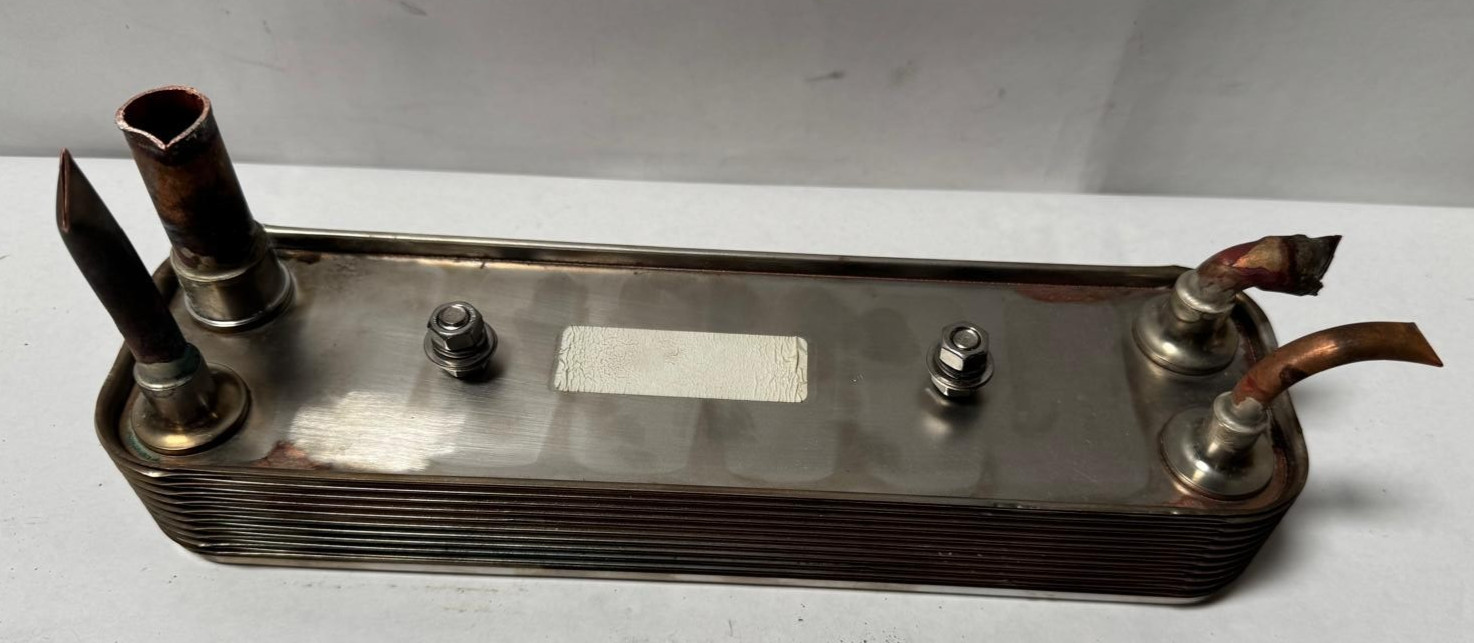 Kelvion Brazed Plate Heat Exchanger WP AE 22-20, 450 PSI
