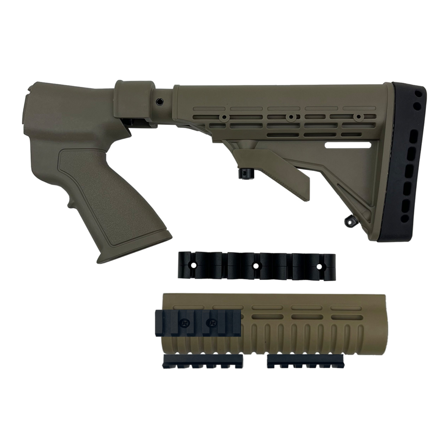 Phoenix Remington 870 12 Ga Field Series Recoil Reducing Tactical Set– FDE