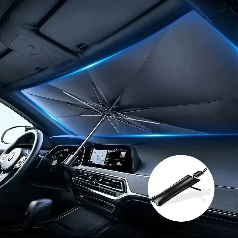 LARGE Car Windshield Sun Shade Umbrella Foldable UV Block Front Window Protector