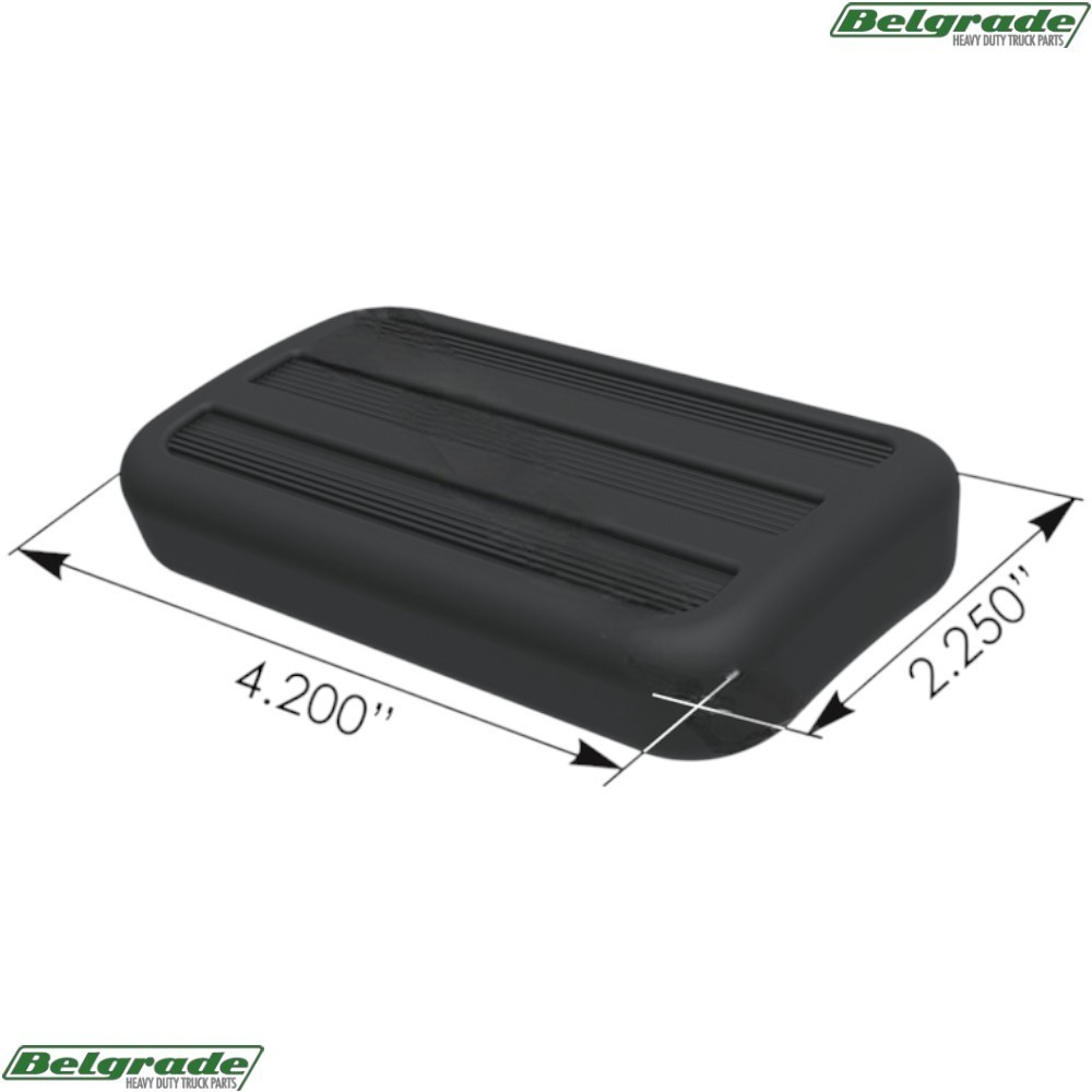 M62437 Clutch Pedal Pad Replaces Mack 25195158, 6MX18