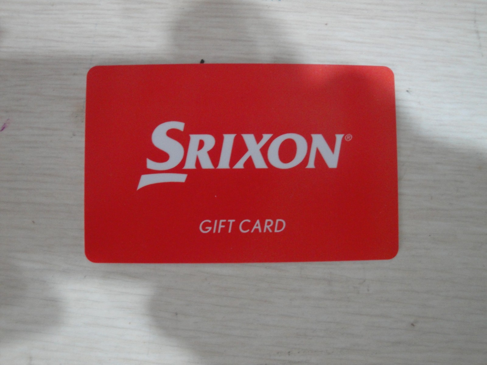Srixon Golf $200 Gift Card ** Physical Delivery **