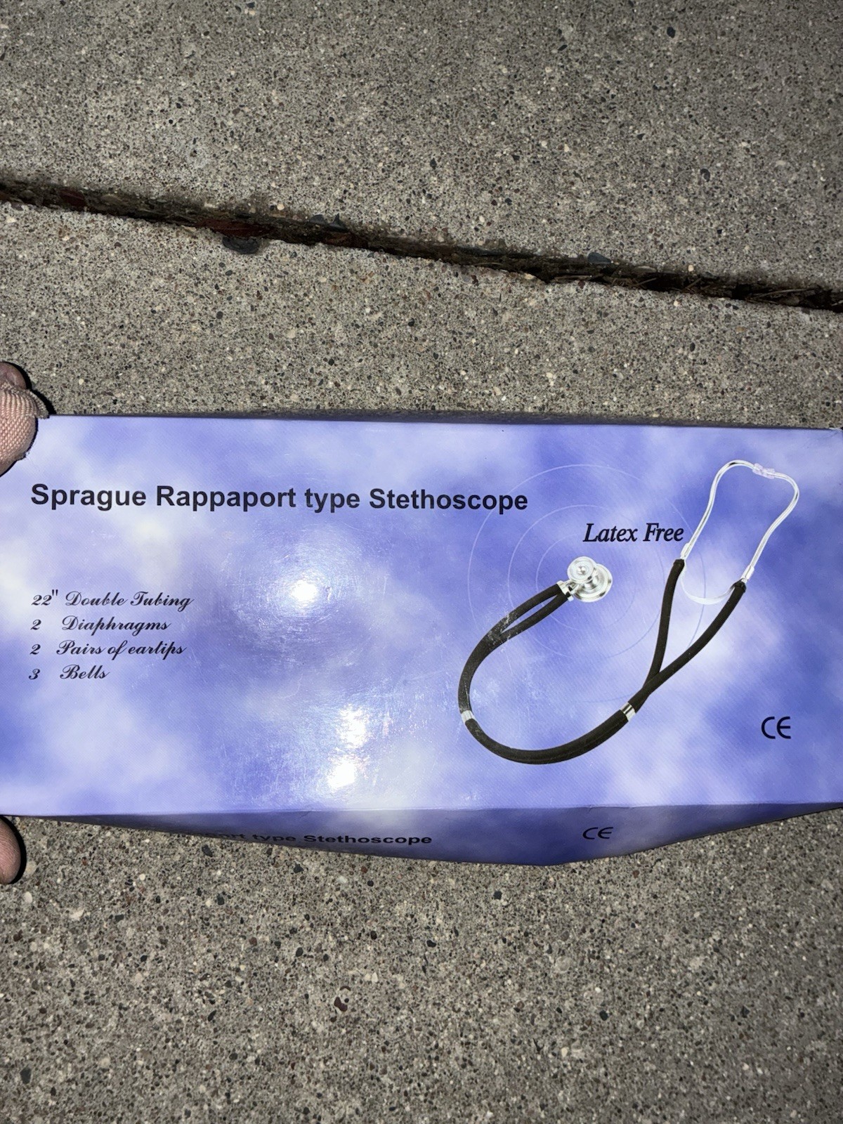 Latex-Free Sprague Rappaport Stethoscope Dual Head