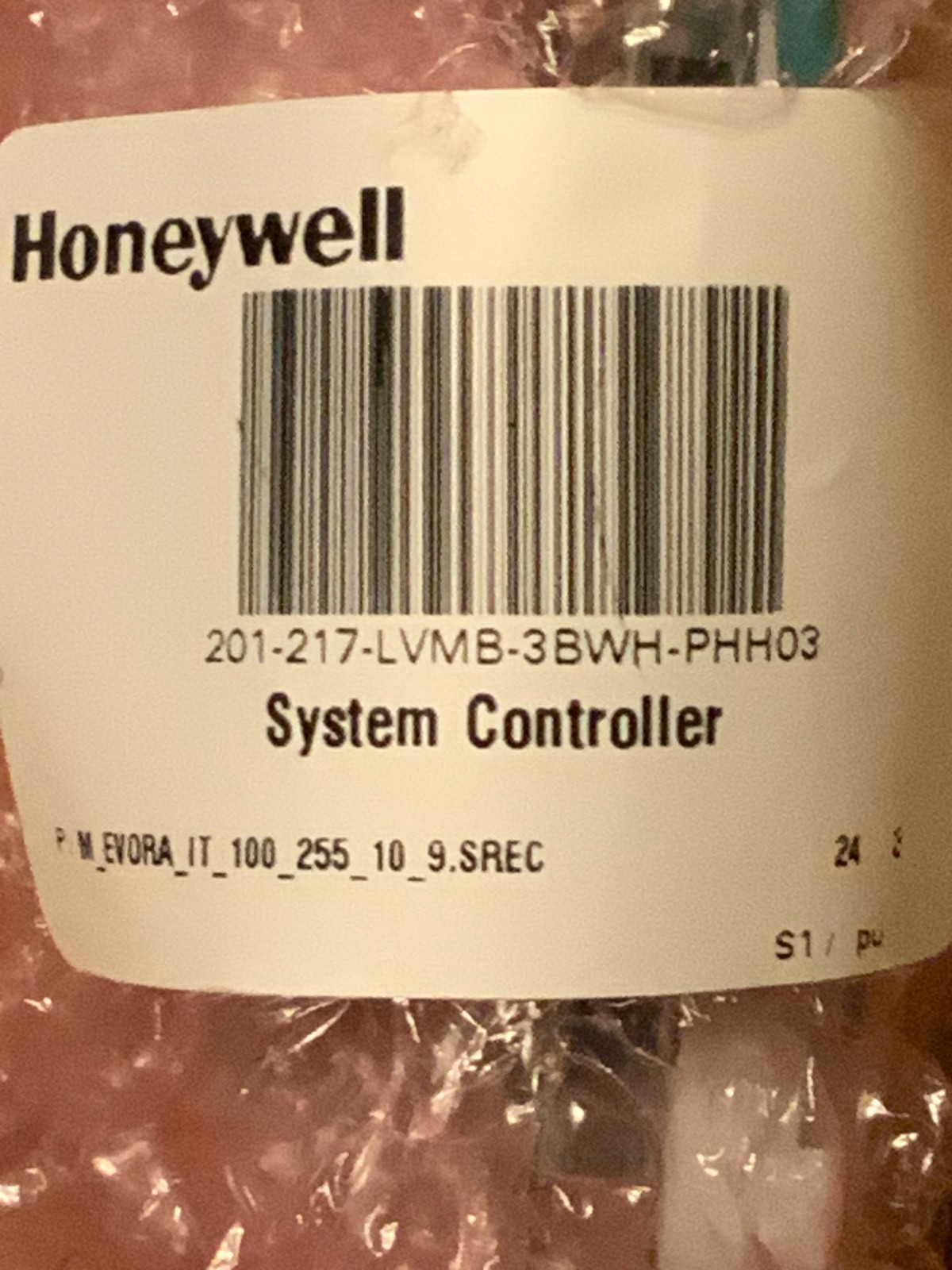 Honeywell System Controller Switch – Part# 201-217-LVMB-3BWH-PHH03 - Sealed