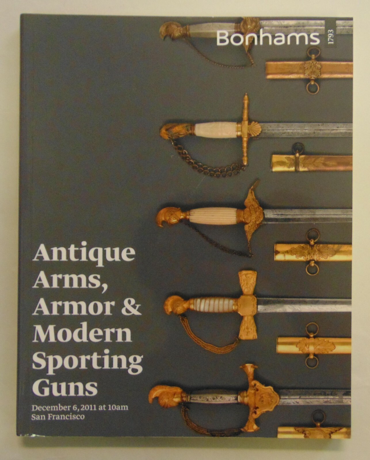 Bonhams Auction Catalog 12/2011 Antique Arms Armor & Modern Sporting Guns