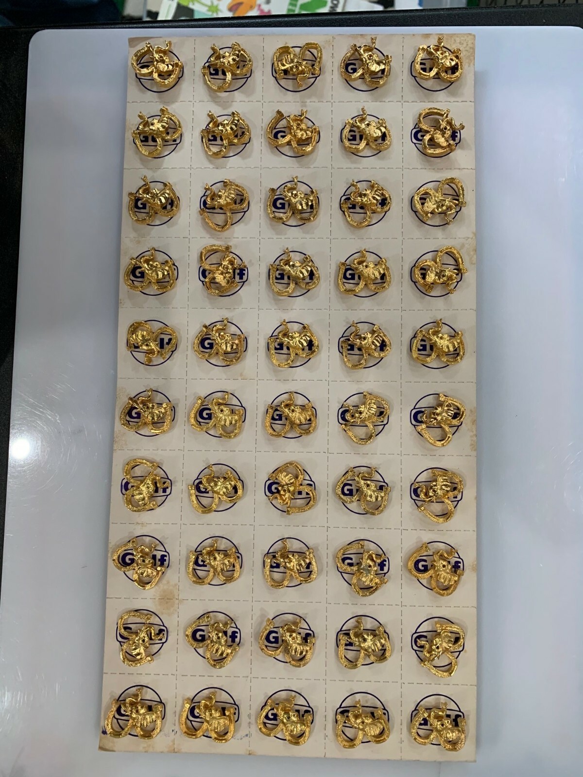 Political Pin Republican Elephant Lot of 50 Vintage Gulf Oil