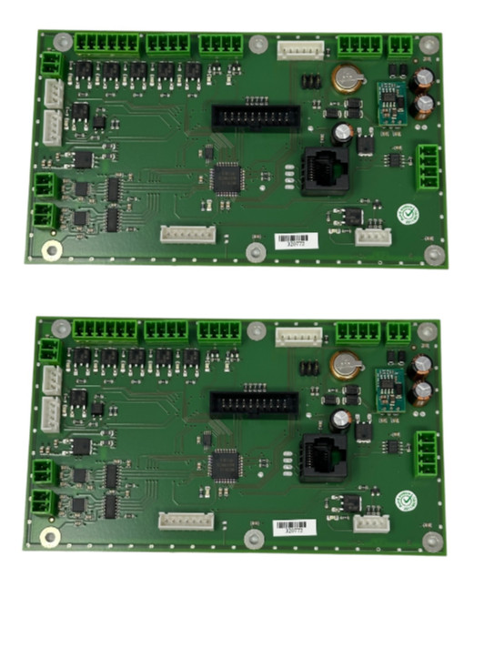 Lot of 2 HighPoint 320772 Control Interface Board with Renesas R7FS3A17C3A01CFM