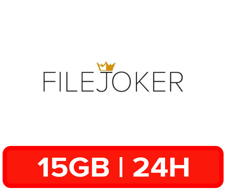 FILEJOKER PREMIUM 15GB FILEJOKER ACCOUNT 24H