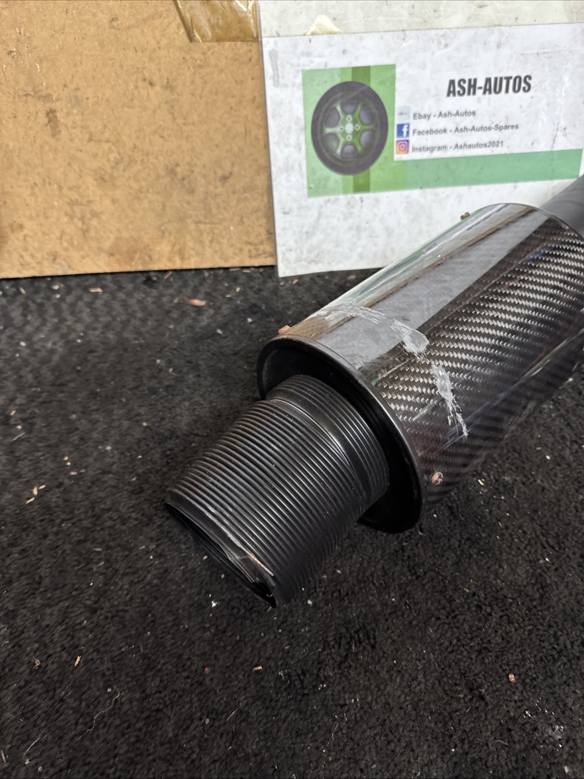USED Carbon Fiber enclosed Induction Kit Universal Kit