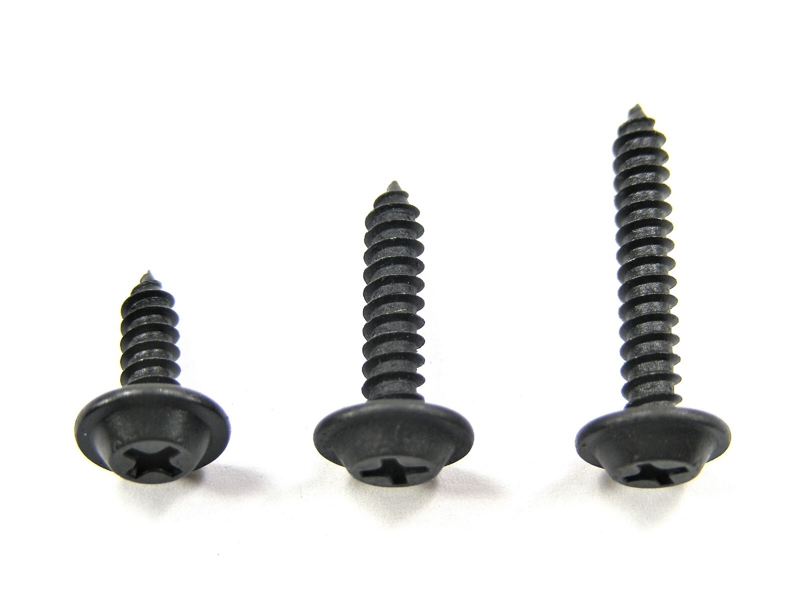 Ford Truck Interior Screws- #8 x 1/2" to 1" Long Flat Top- 75pcs (25ea)- #323