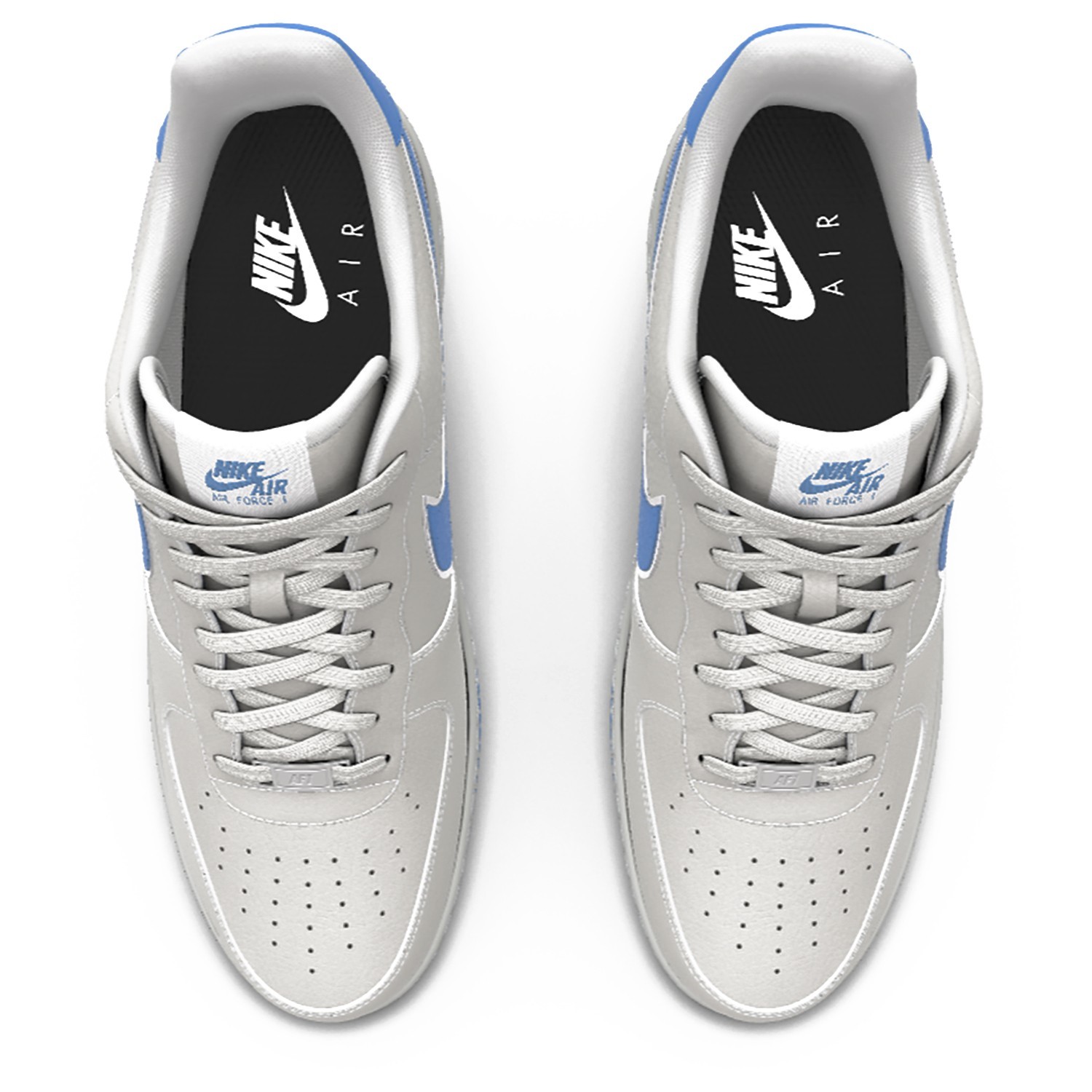 $195 NIB NEW Mens Nike Air Force 1 Low Photon Dust Custom Leather Shoes