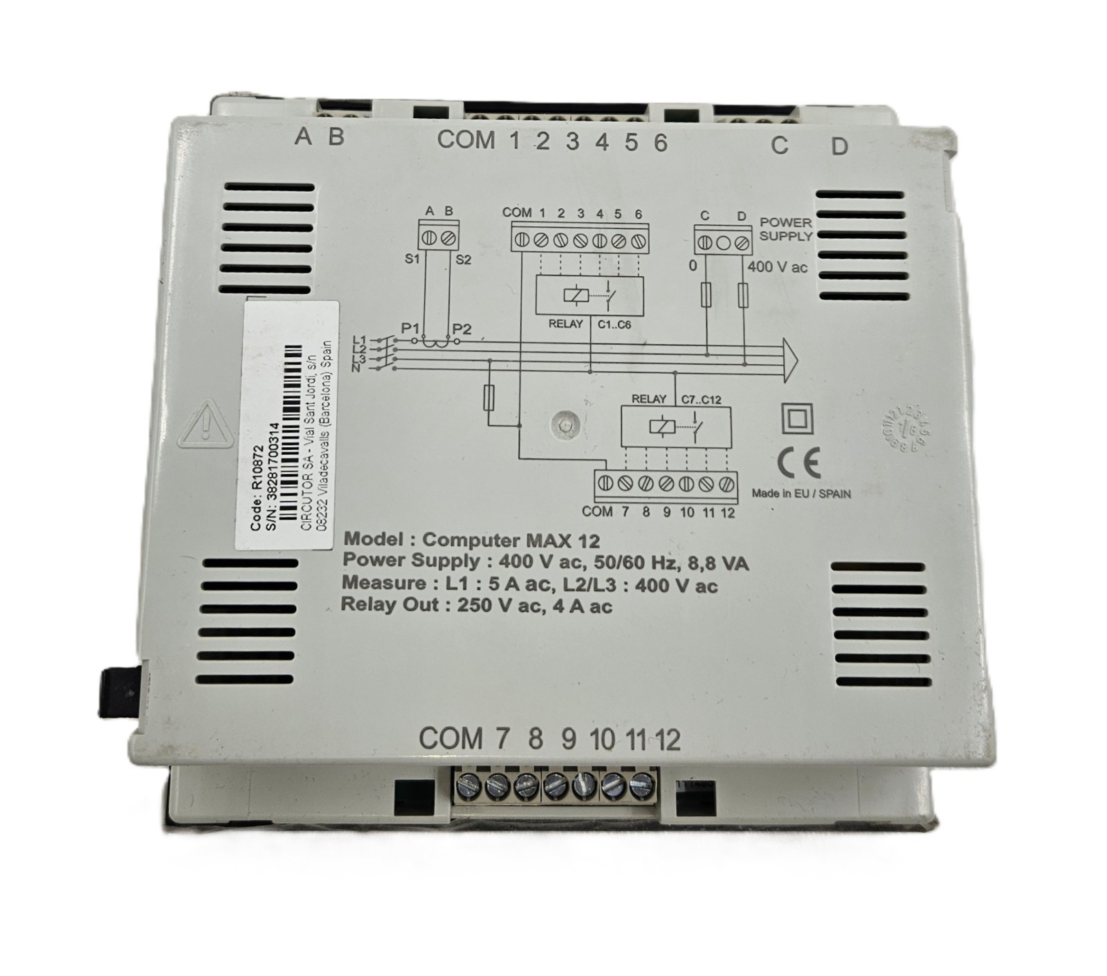 CIRCUTOR R10872 COMPUTER MAX 12 PLUG&PLAY [FAST SHIPPING]
