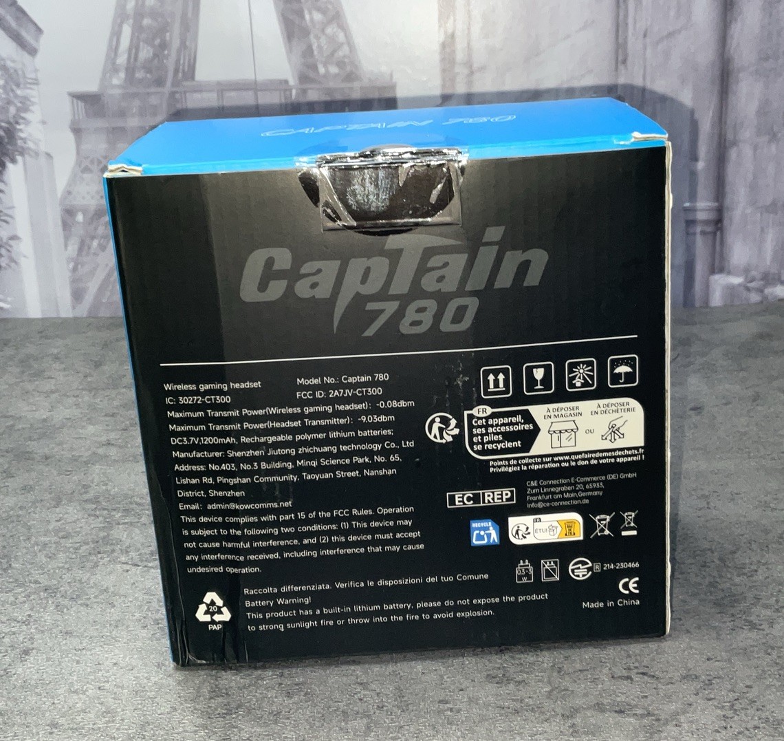 CAPTAIN 780 Wireless Gaming Headset