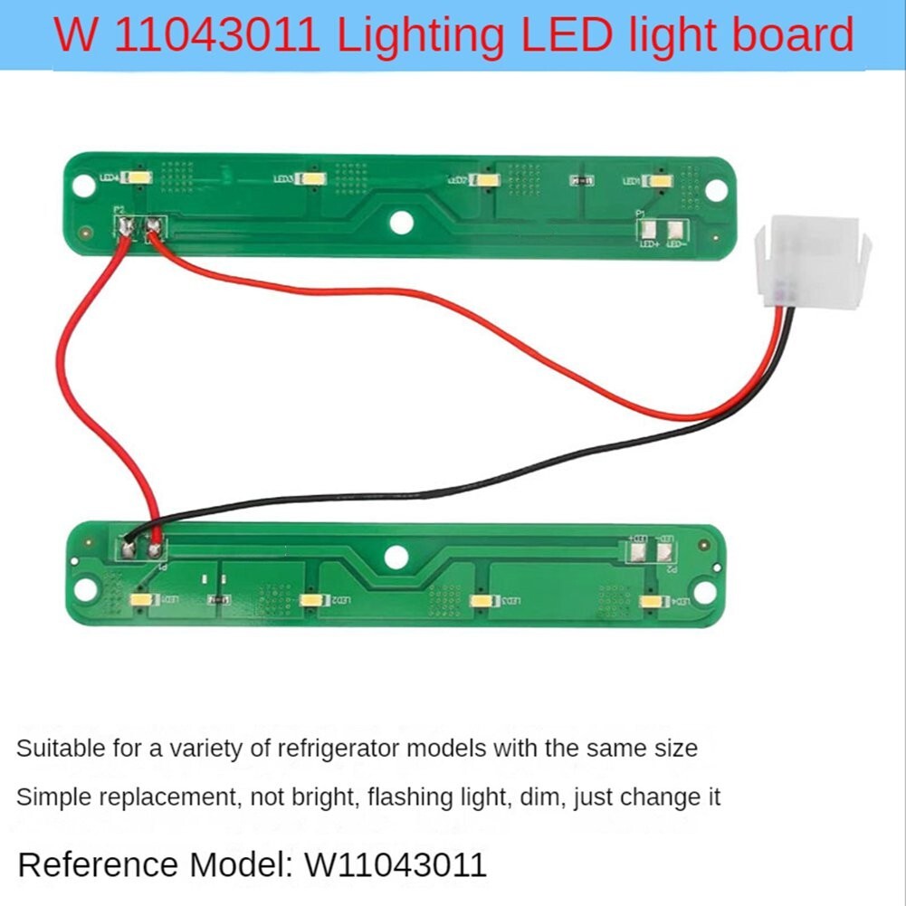 Fits For WHIRLPOOL REFRIGERATOR LIGHT ASSEMBLY LED MODULE W11043011 W10866538
