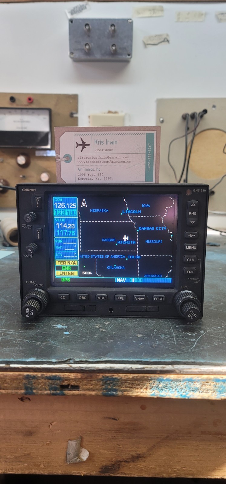 Garmin GNS 530w 14/28 Volt
