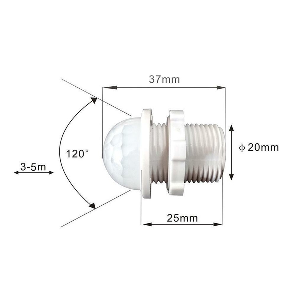 Light Switch Motion Light Switch -20 �� -+40 �� Corridor Recessed PIR Sensor