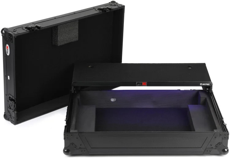 ProX XS-DDJFLX10 WLTBL LED Flight Case for Pioneer DJ DDJ-FLX10 DJ Controller