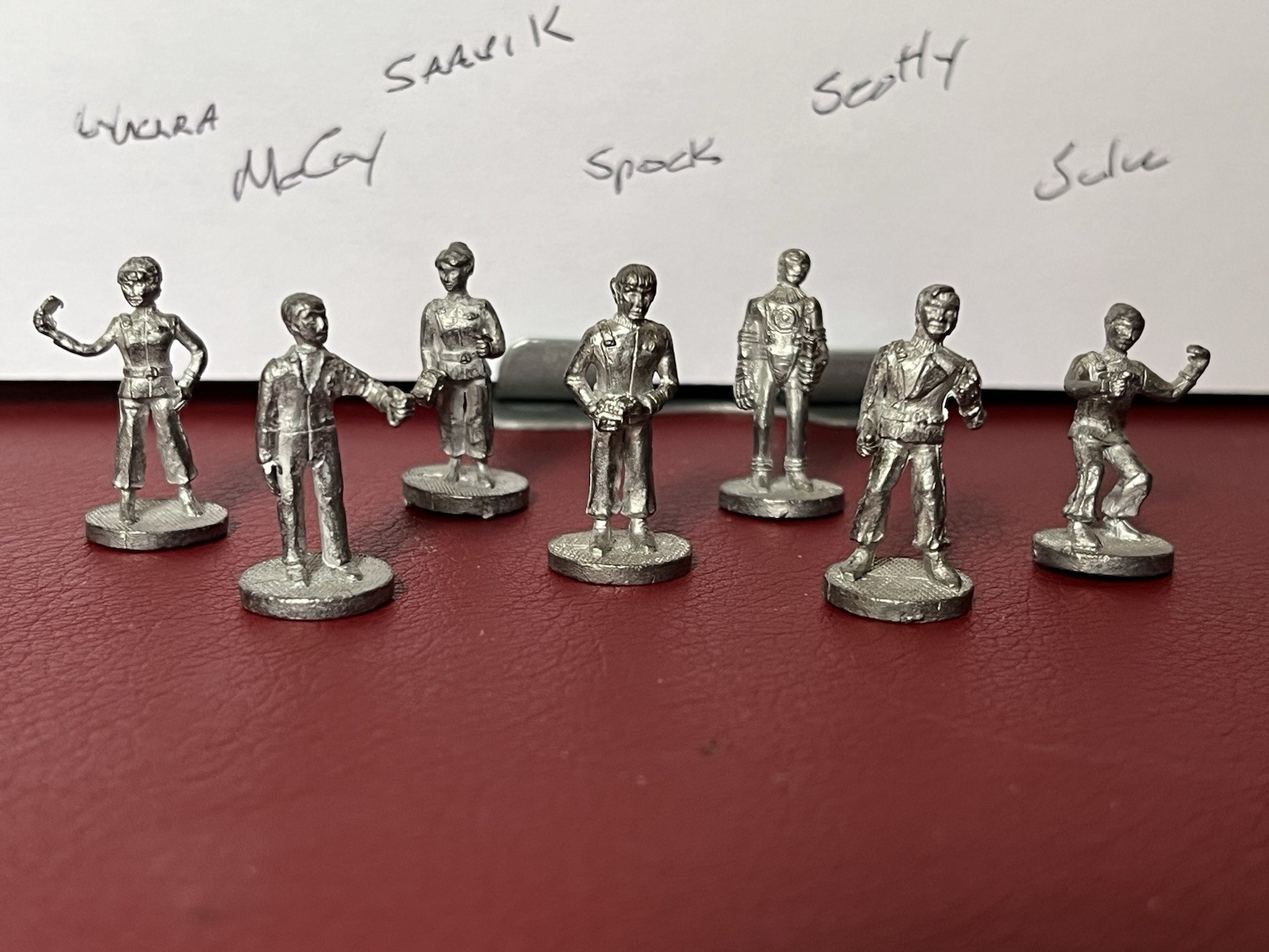 FASA Star Trek II - The Wrath of Khan - Tin-Lead Alloy -  Vintage RPG Figure Lot