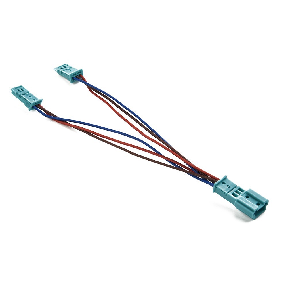 None Cable Radio Adapter Car 1pcs 3 Pin Blue Plastic & Metal Terminals