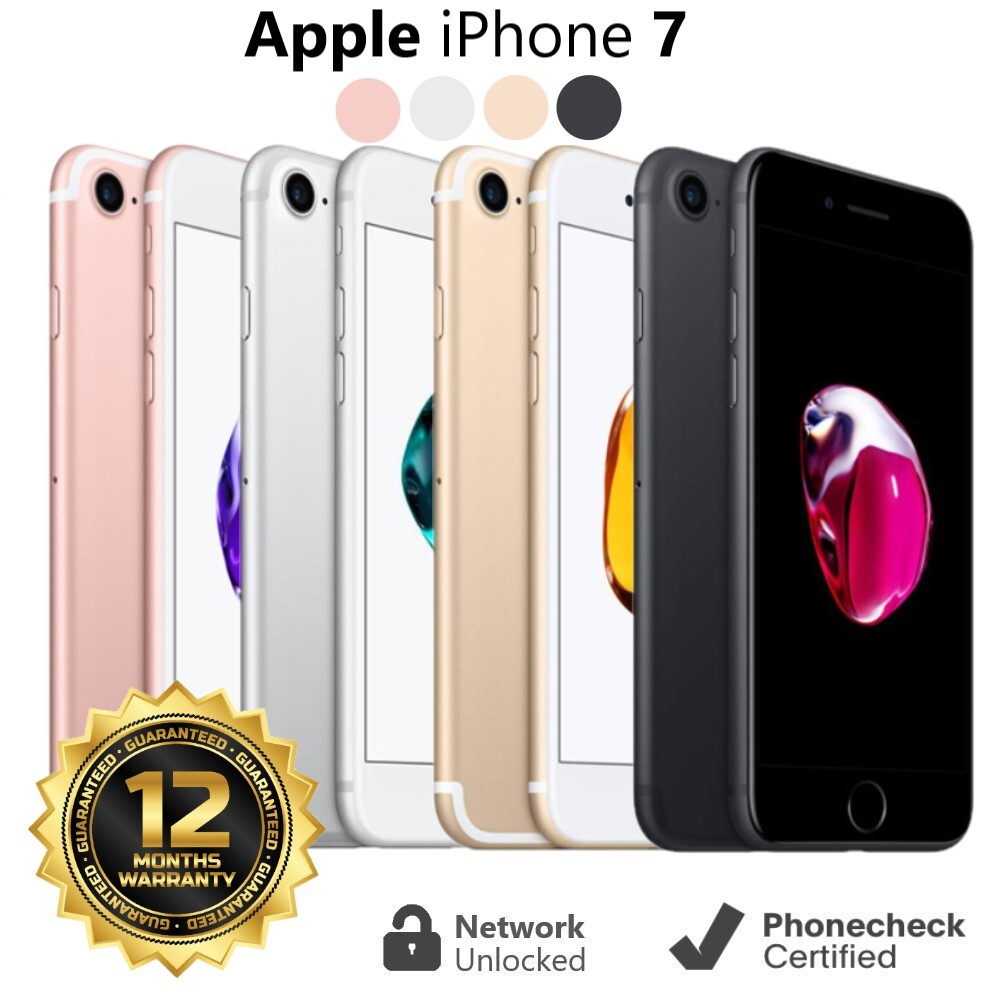Apple iPhone 7 - 32GB 128GB 256GB - Unlocked | Verizon | AT&T | T-Mobile