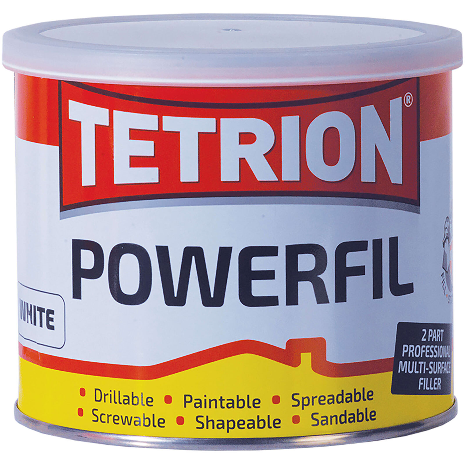 Tetrion Fillers TPW200 Powerfil 2-Part Filler White 2kg
