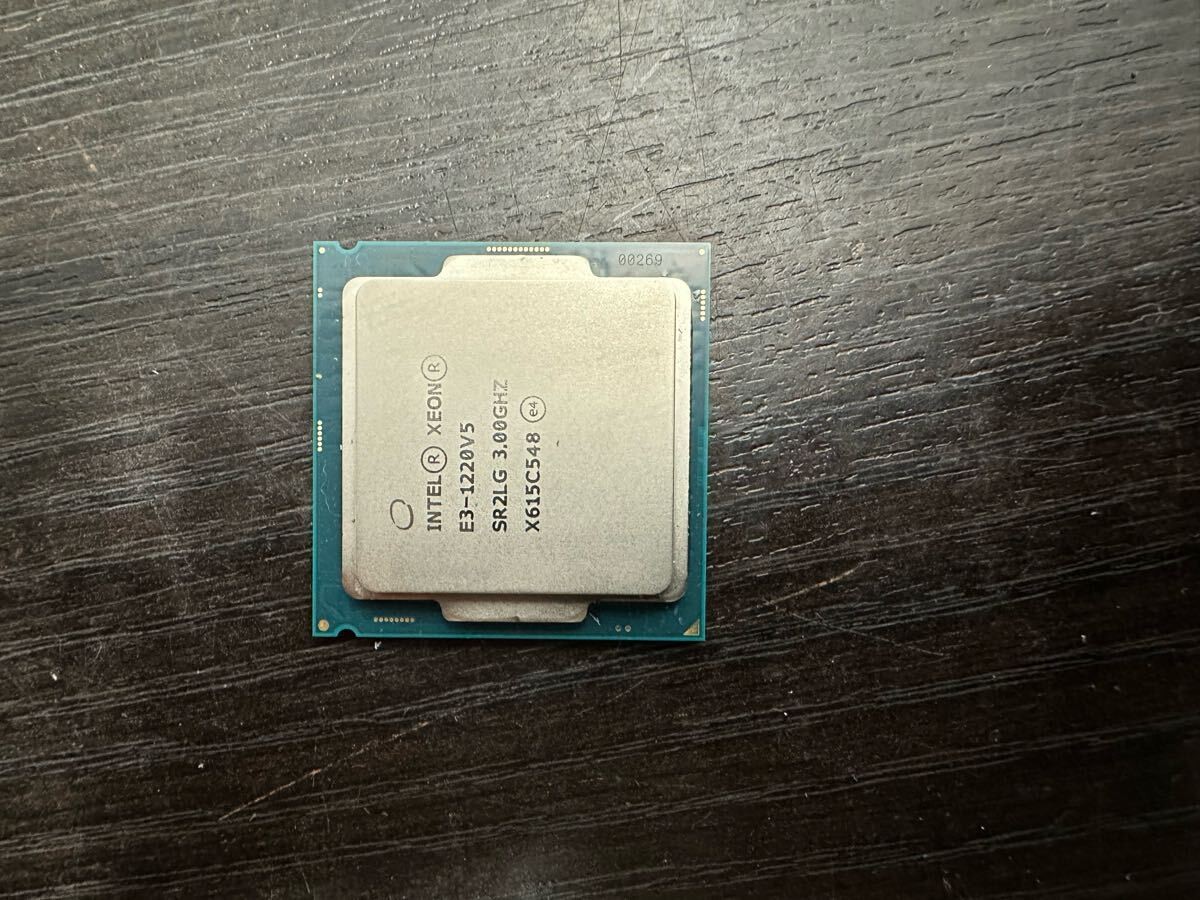 INTEL XEON E3-1220 V5 SR2LG 3.00GHz Working (250423)