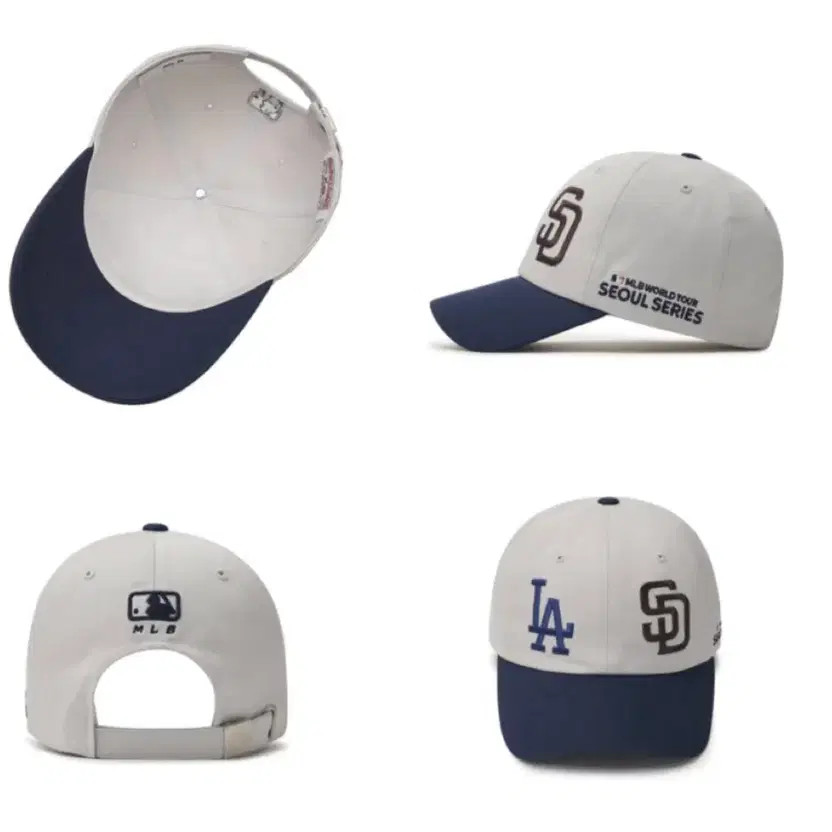 MLB Seoul Series Cap Navy Logo Baseball Hat
