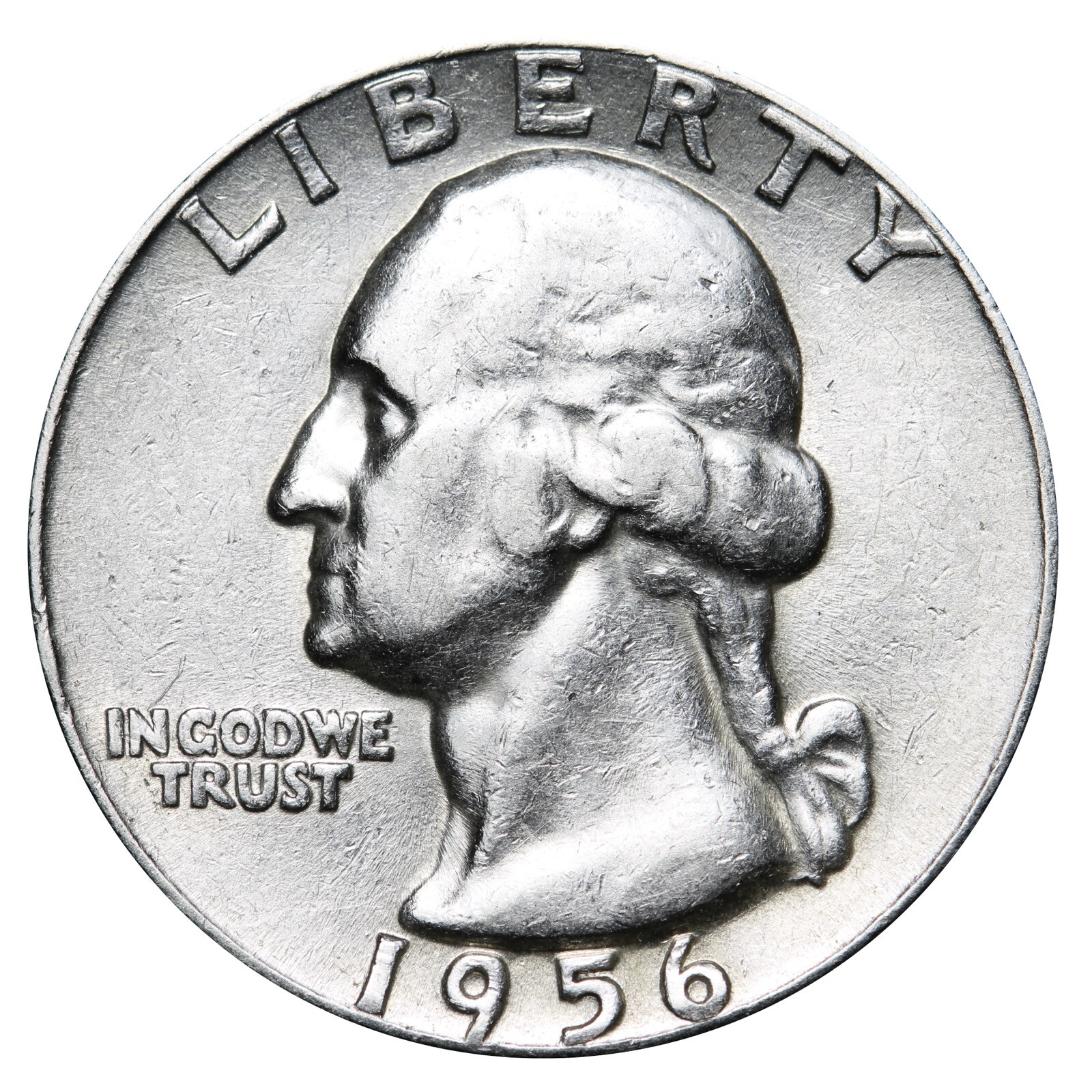 1956-D Washington Quarter Better Grade Complete Your Album! SILVER!