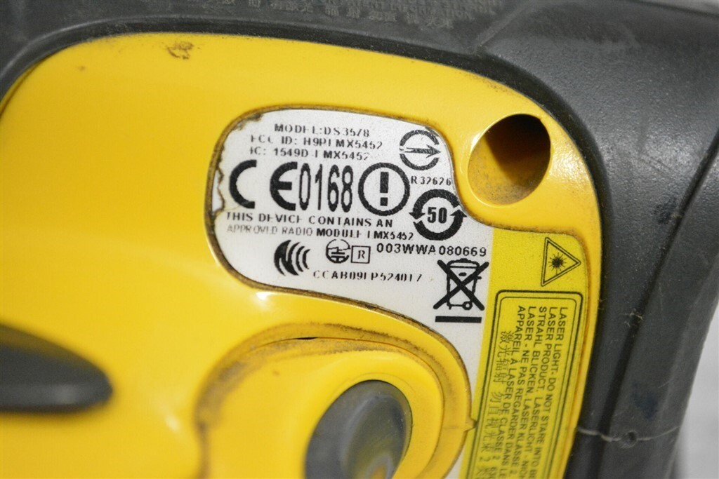SYMBOL DS3578 Wireless Handheld Barcode Scanner SEE NOTES