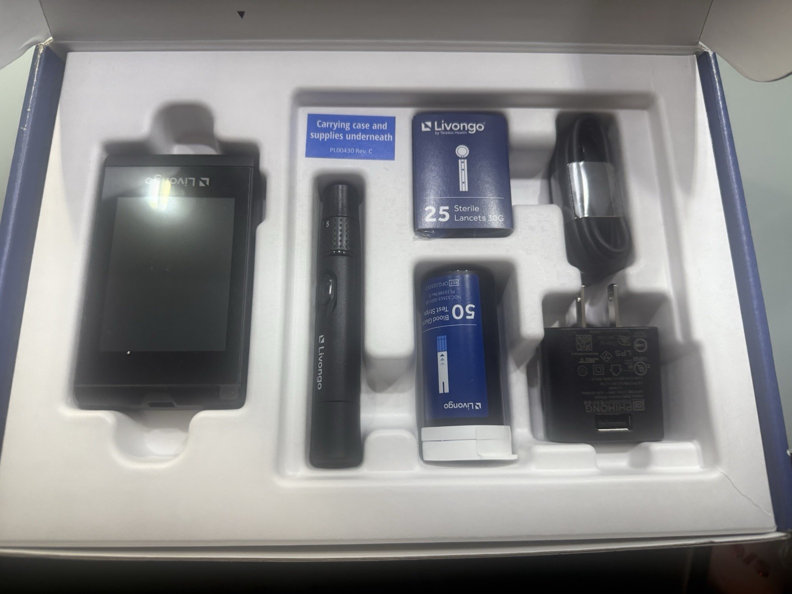 Livongo Testing Device