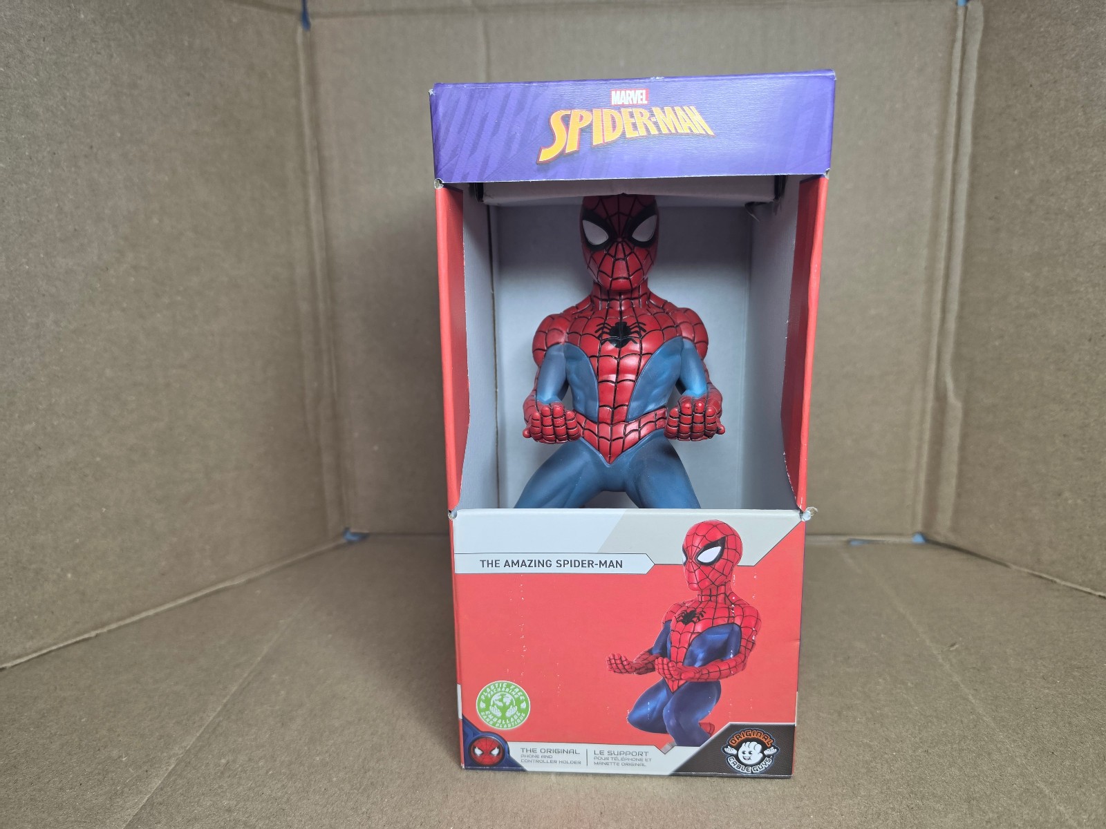 Marvel Spider Man Phone/Controller Holder  (NIB) - Cable Guys