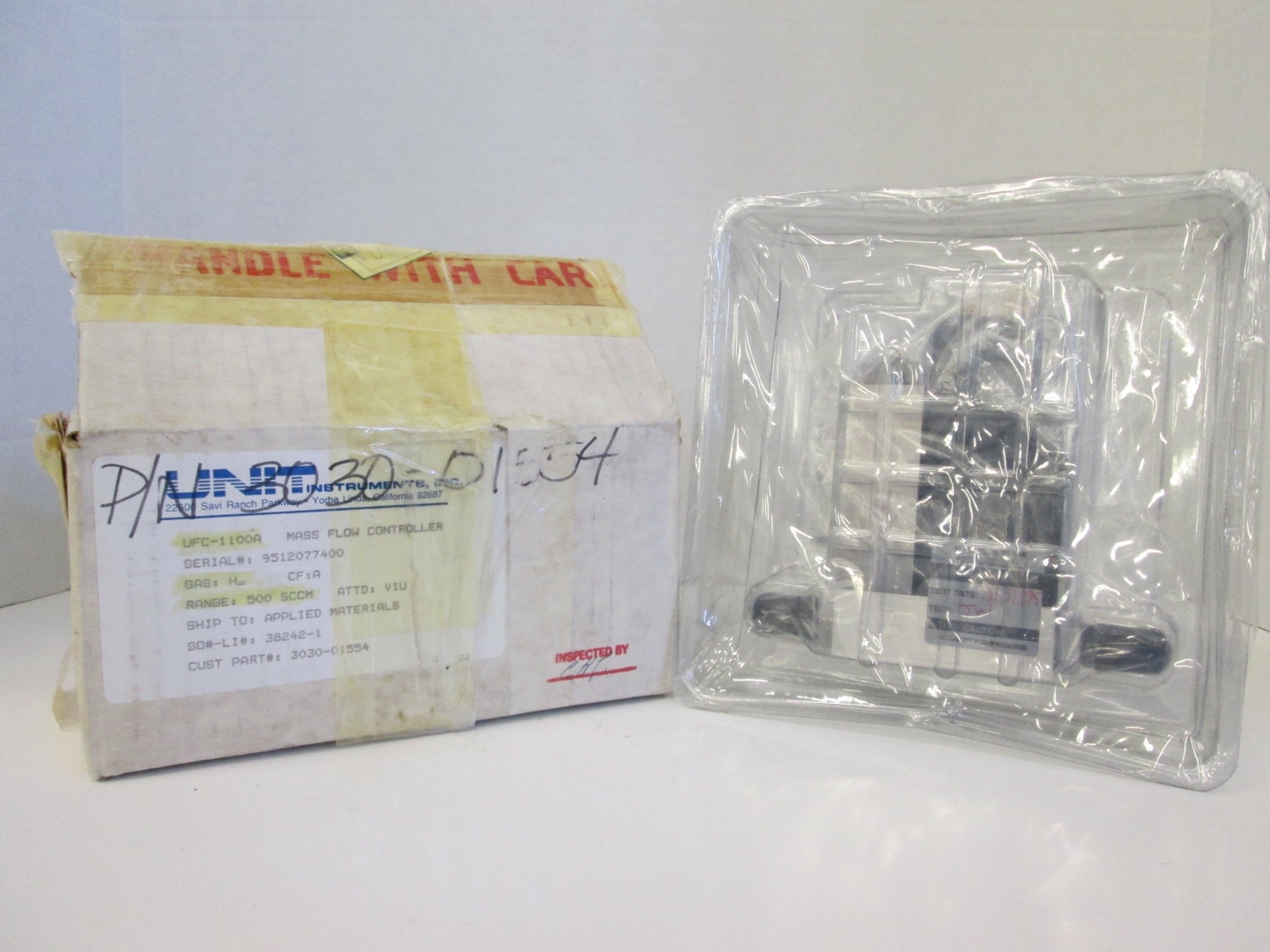 Unit UFC-1100A Mass Flow Controller, H2, 500 SCCM, Refurbished