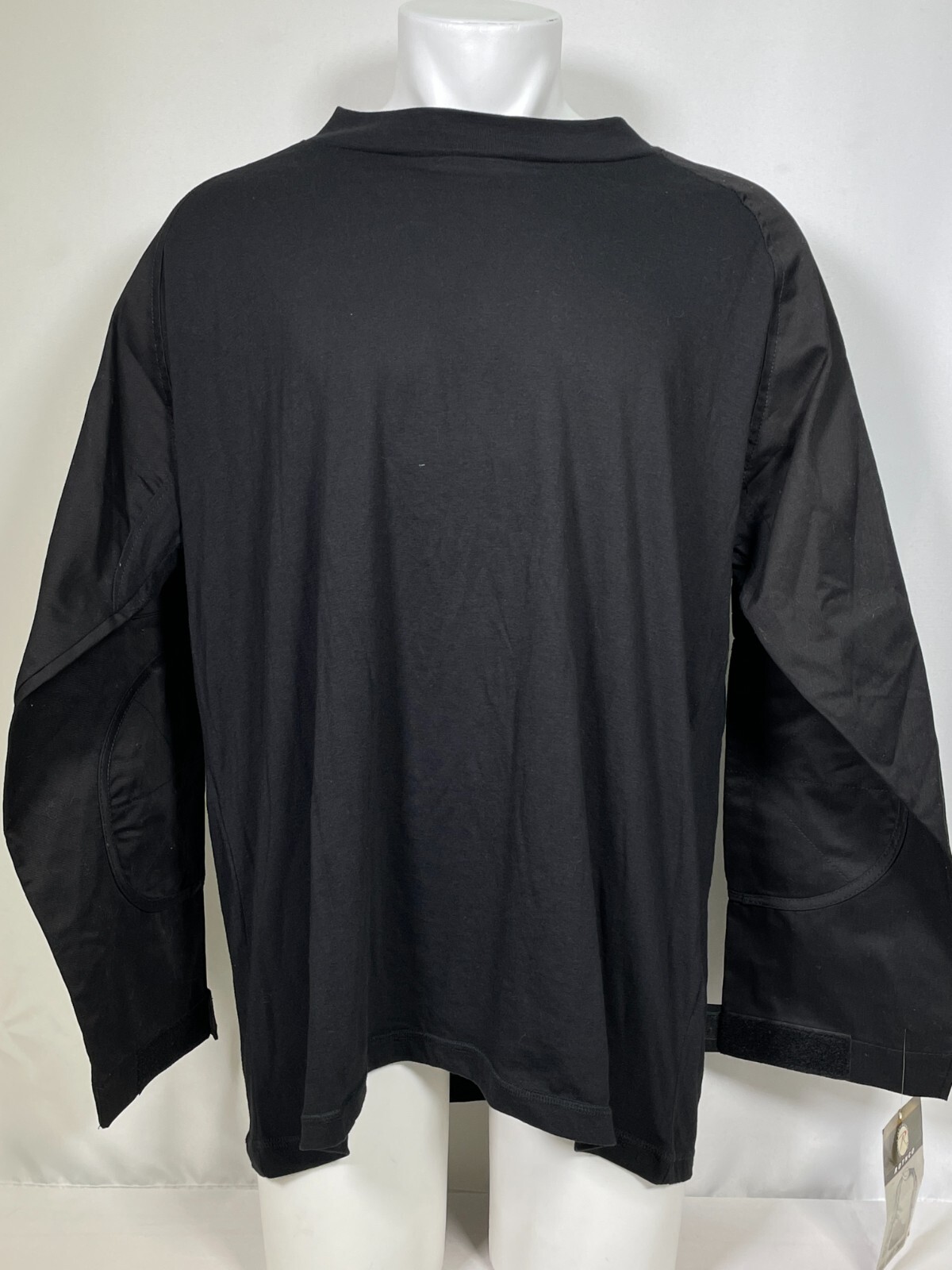 Rothco Tactical Airsoft Combat Long Sleeve Black Shirt Men's XXL NWT