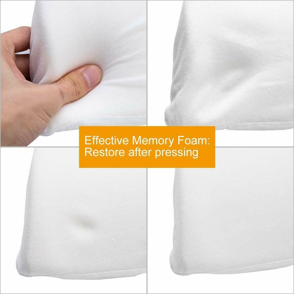 Slow Rebound Pressure Pillow White Home Kitchen Durable Multipurpose